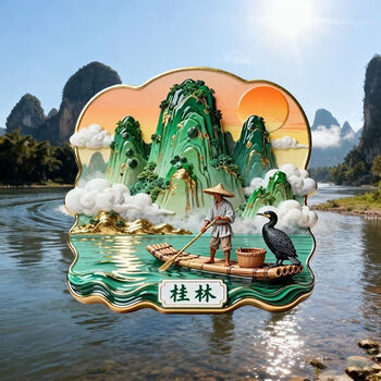 桂林山水甲天下型号规格- 京东
