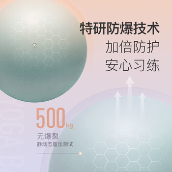 Keep 65cm瑜伽球健身训练专业防爆防滑加厚强弹抗压弹力瑞士球 浅草绿 Keep 65cm瑜伽球健身训练专业防爆防滑加厚强弹抗压弹力瑞士球 浅草绿