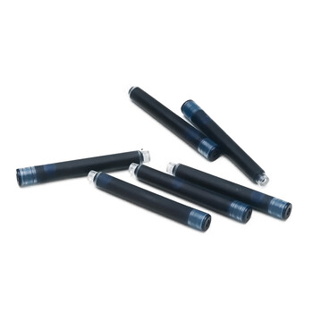 英雄（HERO） 墨囊359钢笔墨囊[6支装] 纯蓝色