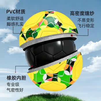 安踏（ANTA）足球5号成人比赛训练标准用球青少年5号足球体考中考耐磨机缝球
