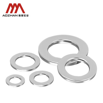 奥展实业(AOZHAN)304不锈钢DIN125平垫圈全系列 M42-7.0 1颗/包 奥展实业(AOZHAN)304不锈钢DIN125平垫圈全系列 M42-7.0 1颗/包