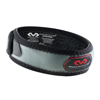 迈克达威（McDavid）髌腱保护跳跃膝登山跑步篮球羽毛球网球运动护膝髌骨带414 灰色