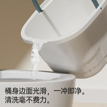 本迪泡脚桶加高23CM带手提足浴桶养生家用洗脚便携按摩盆免安装不漏电