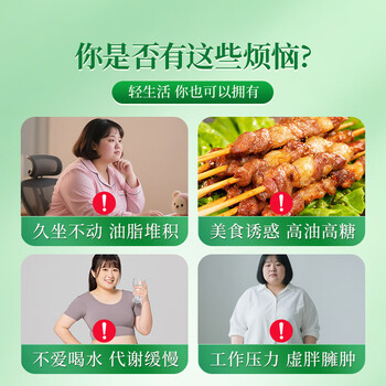 同仁堂减油切大肚子肥胖脂流冬瓜荷叶养生茶160g