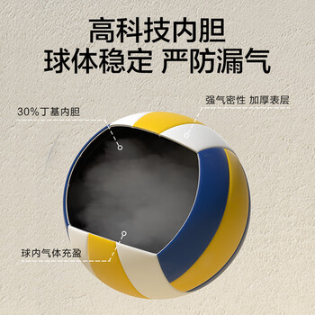 京东京造 排球中考专用初中生训练标准5号球
