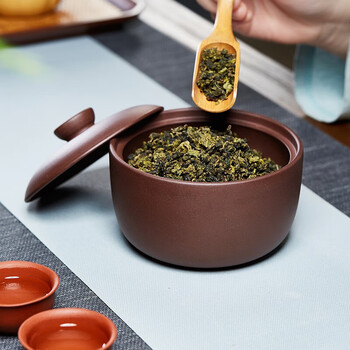 尊壶紫砂茶叶罐茶具大号散茶罐茶缸米桶米缸茶叶壶 元宝茶叶罐 尊壶紫砂茶叶罐茶具大号散茶罐茶缸米桶米缸茶叶壶 元宝茶叶罐