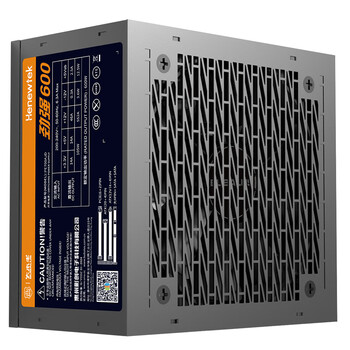 大水牛（BUBALUS）额定600W 劲强600台式电脑电源（主动式PFC/12CM风扇/智能温控/支持背线/宽幅电压）
