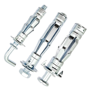 华臂 空心砖膨胀螺栓空心墙石膏板膨胀螺丝胀栓 圆头中空壁虎 6*52(15个) 华臂 空心砖膨胀螺栓空心墙石膏板膨胀螺丝胀栓 圆头中空壁虎 6*52(15个)