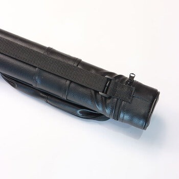 施奥德台球杆桶1.2米长四分之三球杆专用杆盒 多功能杆桶黑色