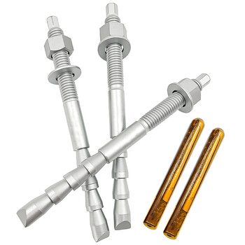 天猴化学锚栓 倒锥形化学螺栓 化学膨胀螺丝化学膨胀螺栓锚栓含药剂热镀锌r 16*190(2套)8.8级倒锥形 天猴化学锚栓 倒锥形化学螺栓 化学膨胀螺丝化学膨胀螺栓锚栓含药剂热镀锌r 16*190(2套)8.8级倒锥形