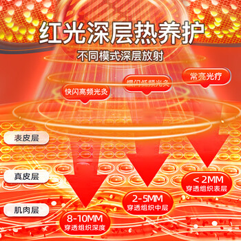 辽远【红光理疗】充电加热护肩保暖肩周炎肩颈热敷理疗颈椎肩膀按摩仪