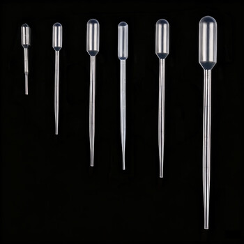 分仪四海 一次性滴管塑料巴氏吸管带刻度非无菌移液取样加长实验室耗材 【5ml】100支/包