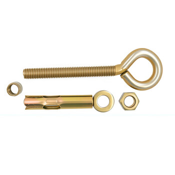 永利尚膨胀螺丝羊眼吊环镀锌吊环内膨胀带圆圈沙袋秋千吊环拉爆 M12*155（2个）