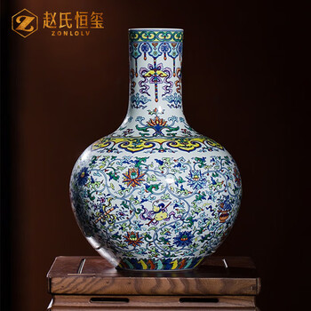 斗彩花瓶价格报价行情- 京东
