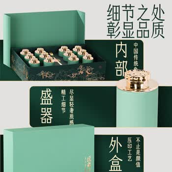 创帝茶叶礼盒特级2026新茶小罐碧螺春送爸爸父亲老丈人父母领导150g