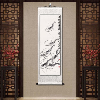 齐白石虾图型号规格- 京东