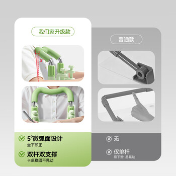 猫太子护栏坐姿矫正器防低头写字小学生保护近视弯腰驼背姿势书写学习纠正儿童坐读写神器阅读支架 蓝