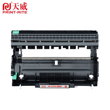 天威（PRINT-RITE）LD2451/DB2350/DX228鼓组件(不含粉盒)适用联想2605D/LJ2655/M7605D/7626DNA(12000页) 黑色单支