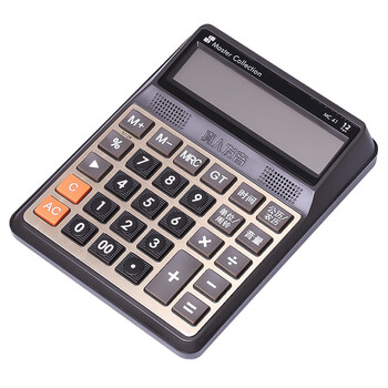 三木(SUNWOOD) 名匠系列 中号宽屏真人语音桌面计算器/附两节7号电池 MC41 三木(SUNWOOD) 名匠系列 中号宽屏真人语音桌面计算器/附两节7号电池 MC41