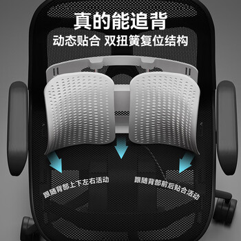 乐班办公室腰靠垫人体工学背靠腰托 蝶形腰靠带垫款 乐班办公室腰靠垫人体工学背靠腰托 蝶形腰靠带垫款