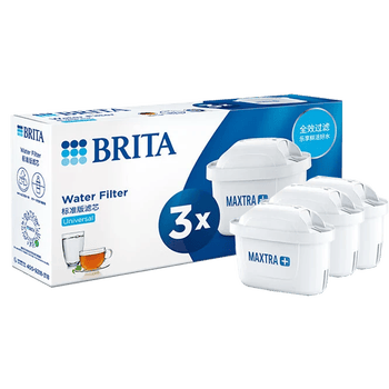 碧然德 滤水壶滤芯【德国品质】多效过滤净水器 天然安全材质 除氯去水垢净水器滤芯 MAXTRA＋3枚装