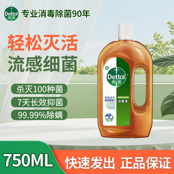 Dettol （寶劍牌滴露）抗菌消毒剤 750ml×2本 Dettol （寶劍牌滴露