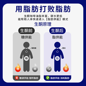 丸妃防弹咖啡mct油饱腹扛饿早午晚代餐生酮咖啡量贩装30g*10条/盒