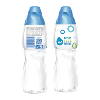 屈臣氏蒸馏水添加矿物质500mL*24瓶整箱装瓶装饮用水非矿泉水会议户外