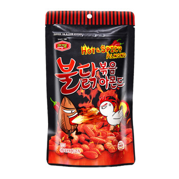韩国直邮 美极棒（Murgerbon） 坚果扁桃仁 火鸡面味超辣 休闲零食 210g/袋