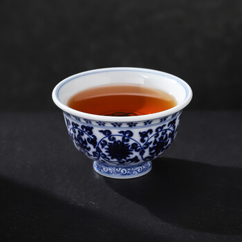 青花缠枝莲- 京东