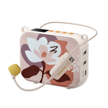 得胜（TAKSTAR）E30W 无线小蜜蜂扩音器教师专用导游喇叭腰挂便携式国风蓝牙小音箱喊话器无线讲课麦克风 柔月白