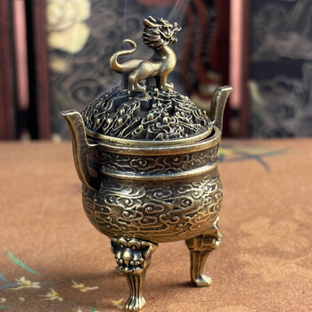 三足双耳熏香炉- 京东