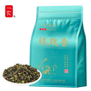 一农茶叶一级清香型铁观音乌龙茶粒粒香袋装250g 福建茗茶