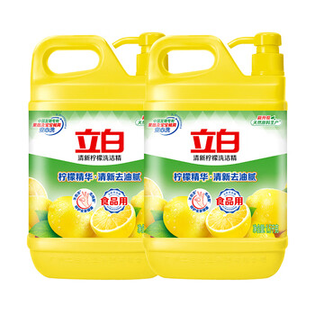 立白清新柠檬洗洁精大桶3kg除味去油去腥A类餐具净洗涤灵随机发货 立白清新柠檬洗洁精大桶3kg除味去油去腥A类餐具净洗涤灵随机发货