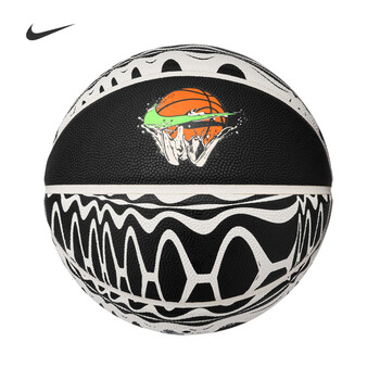 耐克（NIKE）篮球比赛训练通用防滑耐磨7号黑白N100825905007/FB2272-050