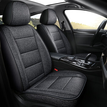 奕泽丰田皇冠陆放四季全包汽车坐垫布艺98布艺坐垫 灰色标准版五座