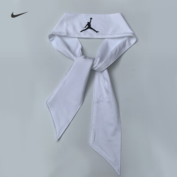 耐克（NIKE）JORDAN开放式头带AJ 吸汗运动发带止汗带AC4095/JJN00101OS白