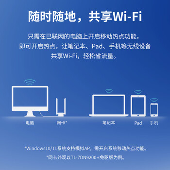 普联(TP-LINK) WiFi6智能免驱动 USB内置 AX900无线网卡台式机笔记本电脑wifi接收器 TL-XDN7000免驱版 普联(TP-LINK) WiFi6智能免驱动 USB内置 AX900无线网卡台式机笔记本电脑wifi接收器 TL-XDN7000免驱版