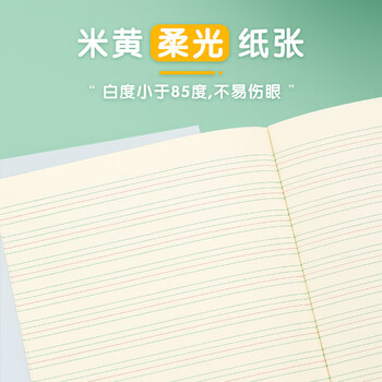 晨光（M&G）文具大英语本22K 12行小学生作业本子初中练习本英文本读书笔记本20张10本APYL919NE