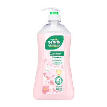 好爸爸(Kispa)天然樱花洗衣露950g 除菌去血渍 内衣洗衣液 健康无刺激 好爸爸(Kispa)天然樱花洗衣露950g 除菌去血渍 内衣洗衣液 健康无刺激