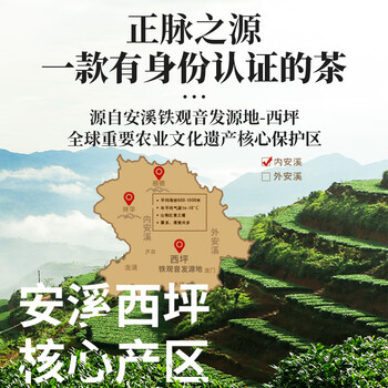 传奇会乌龙茶 安溪铁观音 清香型特级500g茶叶2026新茶礼盒装自己喝送礼