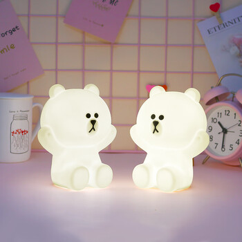 ins兔子灯大号led儿童房夜灯装饰可爱卡通灯卧室台灯床头灯落地灯 插