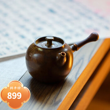 ティーポットセット中国の老舗ブランド「朱福青銅器」の5代目継承者