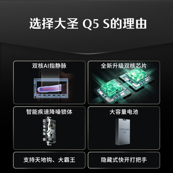 德施曼（DESMAN）智能门锁大圣系列全自动双核指静脉识别Q5S