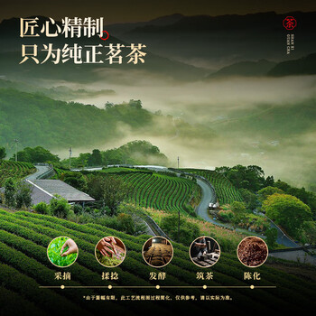 七春泾阳金花茯砖茶 陕西官茶500g黑茶 高档茶叶礼盒18年特产送老丈人