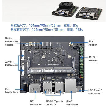 IPASON 组装机适配主板开发套餐orin nx 16G 13.3英寸