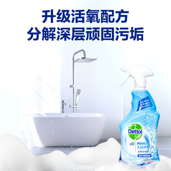 滴露浴室清洁剂750ml玻璃厕所卫生间马桶清洁剂泡沫洁厕液喷雾