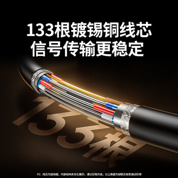 绿联Mini HDMI转HDMI2.0转接线4K60Hz高清转换线笔记本电脑平板相机便携屏连显示器投影仪电视3米10118