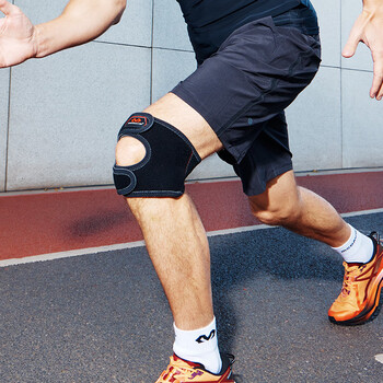 迈克达威（McDavid）登山跑步骑行户外网羽保护膝盖篮球护具可调支撑护膝419  S/M码