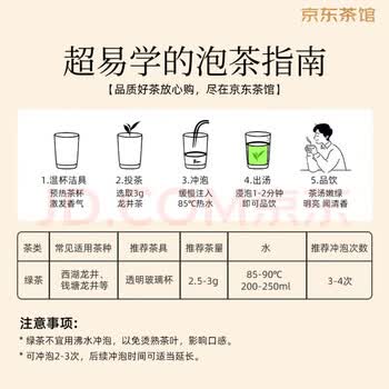 去寻绿茶2026新茶明前特级龙井小罐装茶叶礼盒装120g送礼物